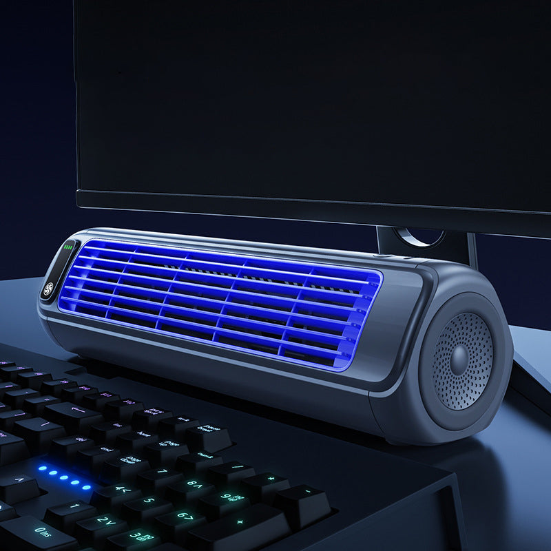 Wireless Rechargeable Air Cooler with Water-Based Cooling | Cordless Design | USB Recharge for Desk or Bedside Use