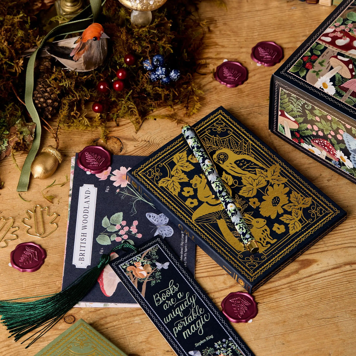Advent Calendar with Stationery for Kids and Adults | Christmas Countdown Filled with Pens and Notebooks | Xmas Gift