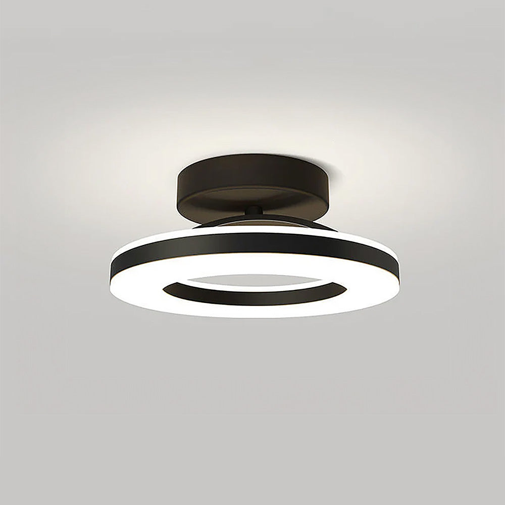 Modern LED Ceiling Light | 3 Sizes and 3 Finishes Available | Flush Mount with Cool, Warm, or 3-Color Switch