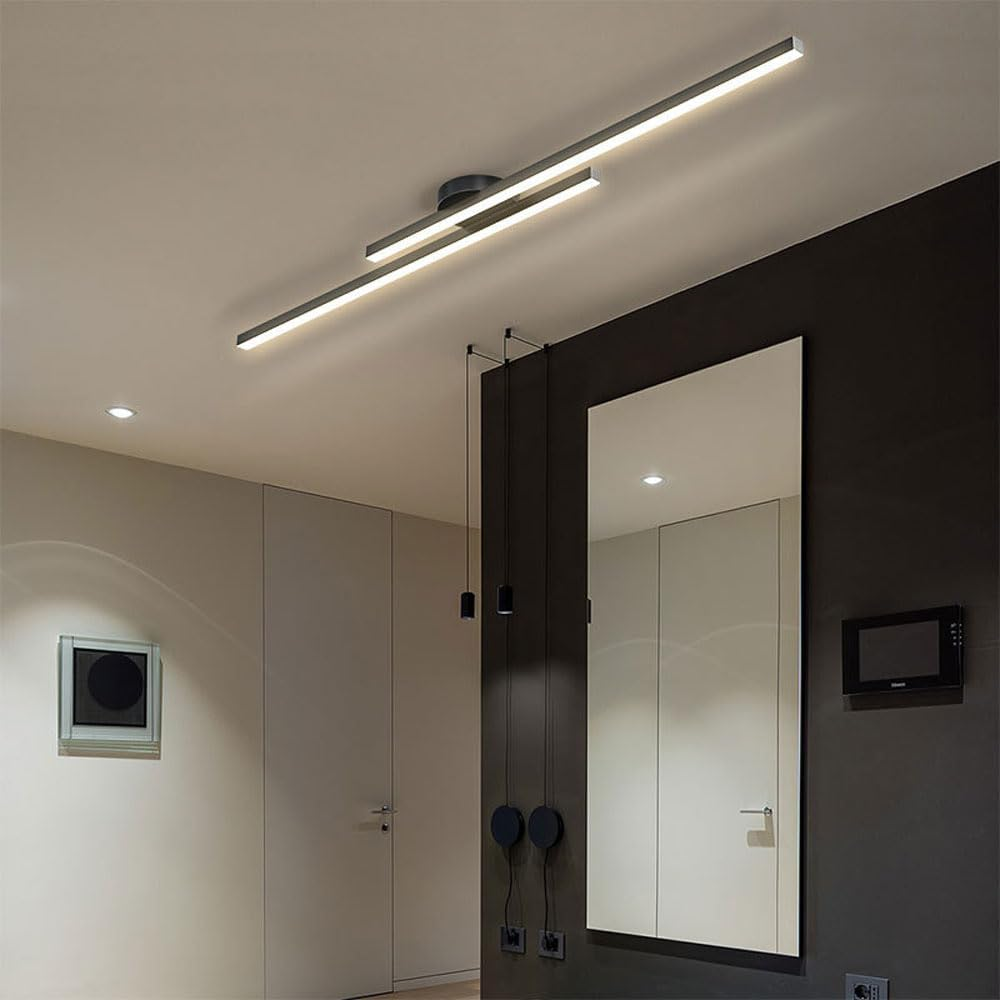 Modern Aluminum LED Ceiling Light | Slim Circular Design | Consistent Illumination for Living Rooms and Bedrooms