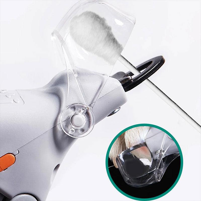 Dog Nail Cutter with LED Light and a Clear Magnifying Cap | Shows the Quick So You Do Not Cut Too Short | Also for Cats and Small Pets