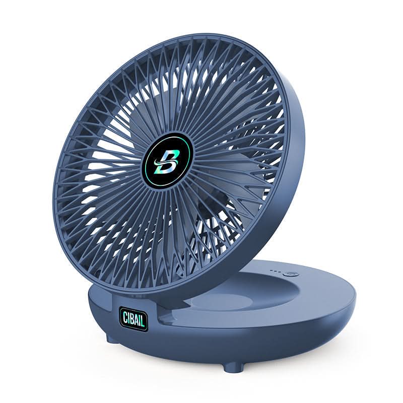 Foldable Portable Standing Fan USB Rechargeable