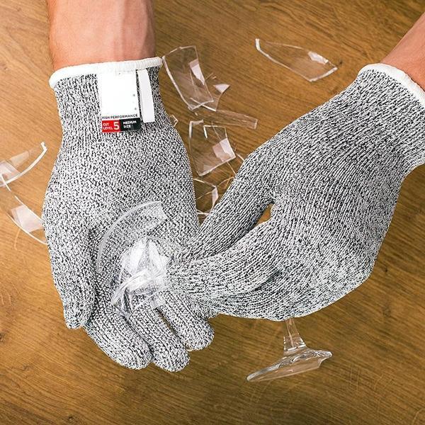 Level 5 Cut Resistant Work Gloves | EN388 Rated Pair for Woodworking, Metalwork and the Kitchen | Sizes XXS to XL