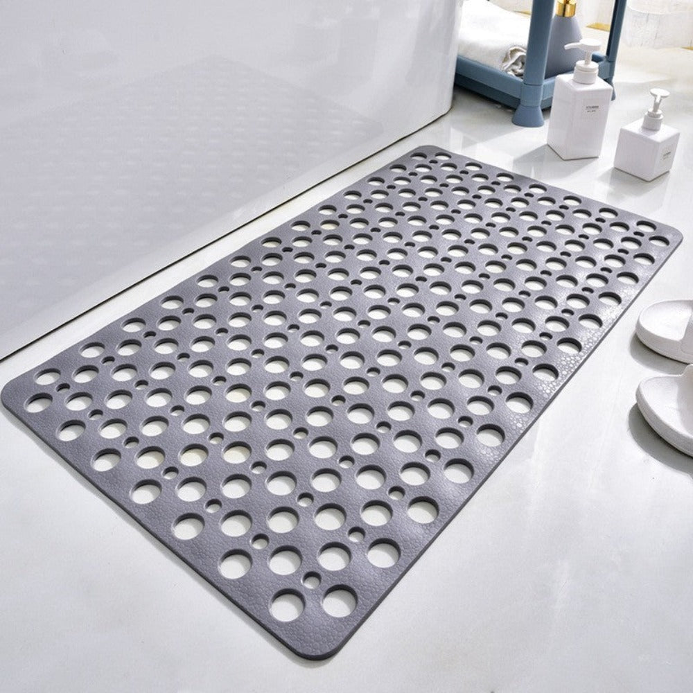 Secure Non-Slip Shower Mat | Antibacterial, Easy-to-Clean Surface | Stable Footing for Showers and Bathtubs