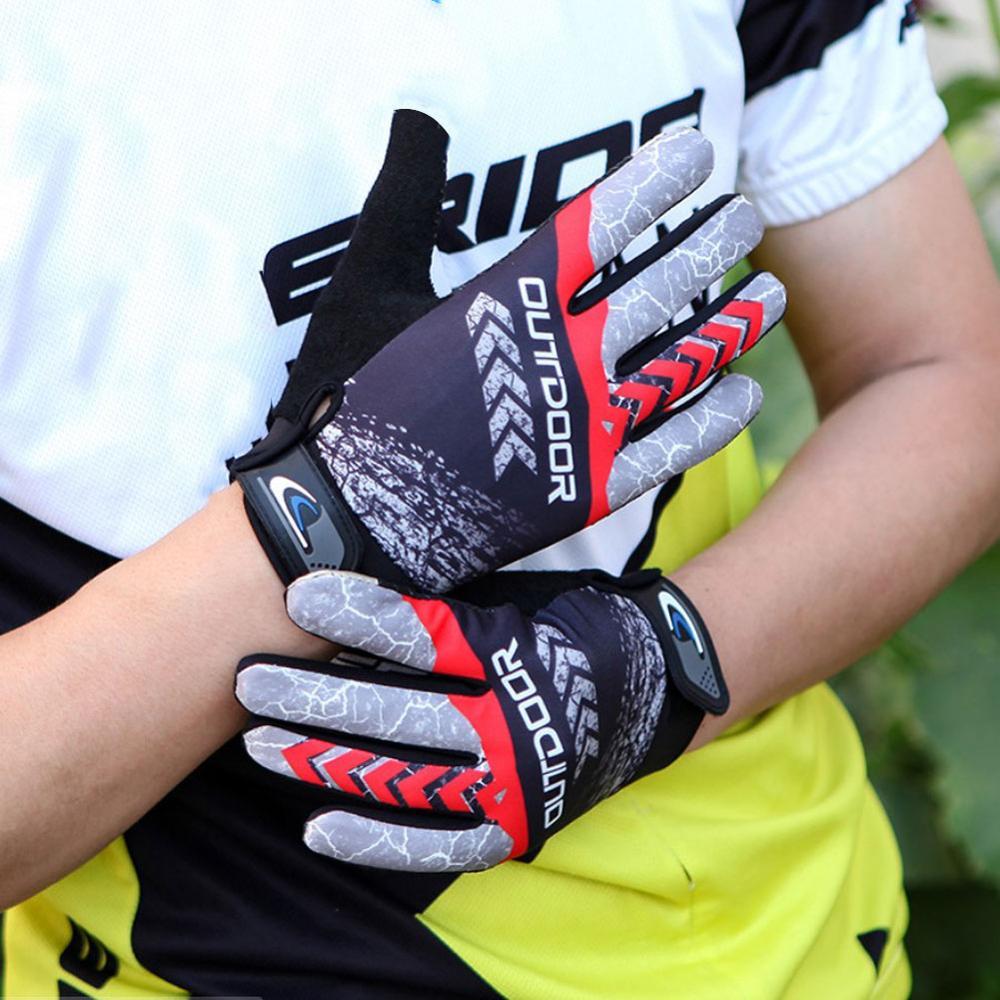 Breathable Cycling Gloves with Non-Slip Grip Palm | Touchscreen-Ready Bike Accessories | Sizes M, L and XL