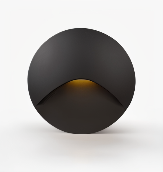 LED Wall Sconce for Stairs, Hallways and Entrances | Weatherproof IP65 Step Light in Square or Round, 3 W