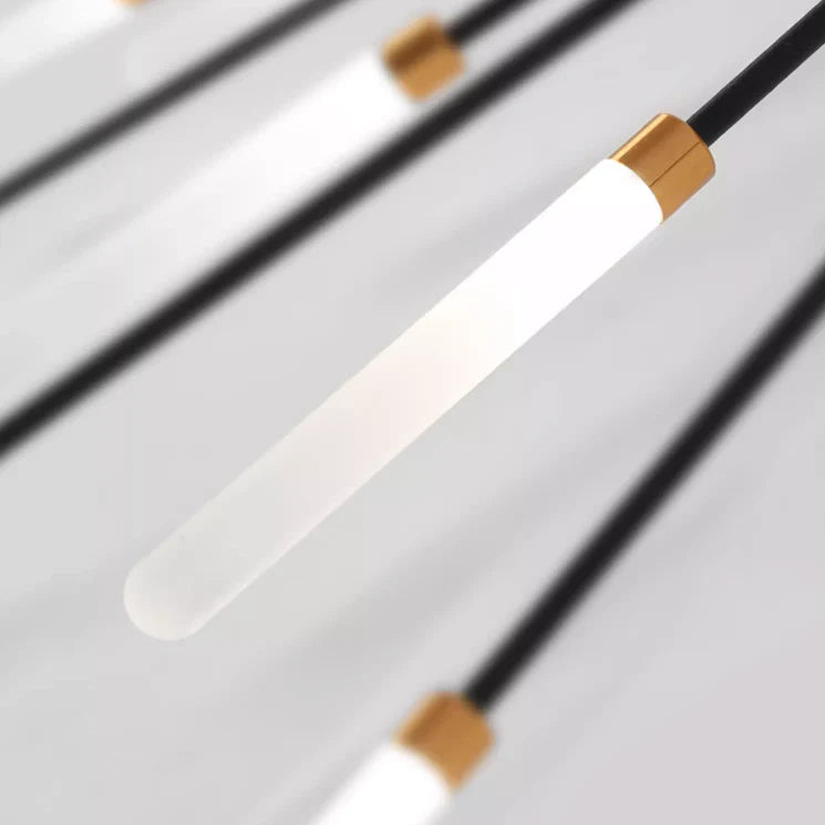Fireworks-Style LED Ceiling Light | Multi-Arm Radiating Design | Available in Black or Gold Finishes