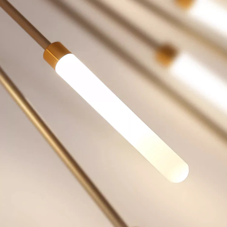 Fireworks-Style LED Ceiling Light | Multi-Arm Radiating Design | Available in Black or Gold Finishes