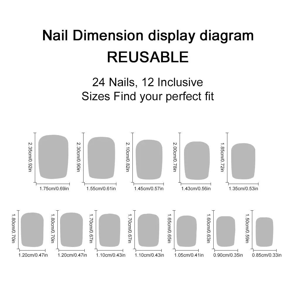 Halloween Ghost Press-On Nails | Available in Unbekannt | Glue-Free Application in Minutes for Parties and Nights Out