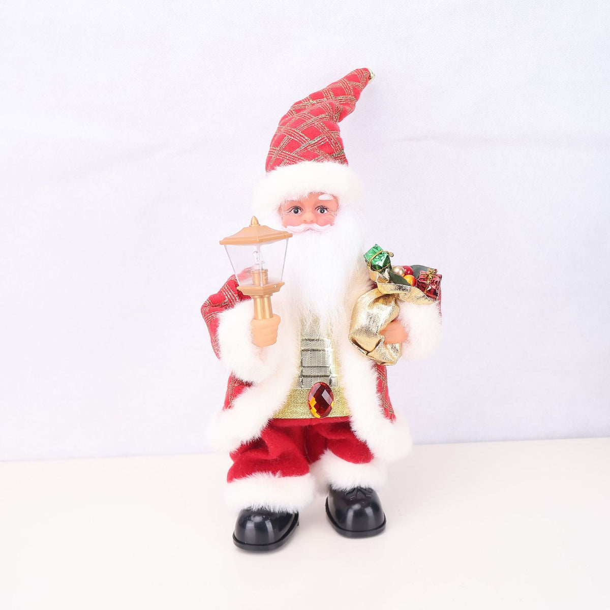 Santa Claus Figurine Christmas Decoration for Home Display