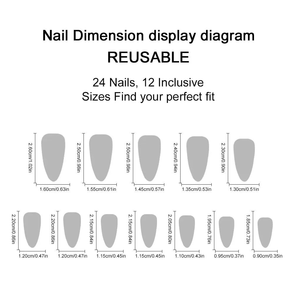 Halloween Floral Press-On Nails | Available in Yellow, Unbekannt | Glue-Free Application in Minutes for Parties and Nights Out