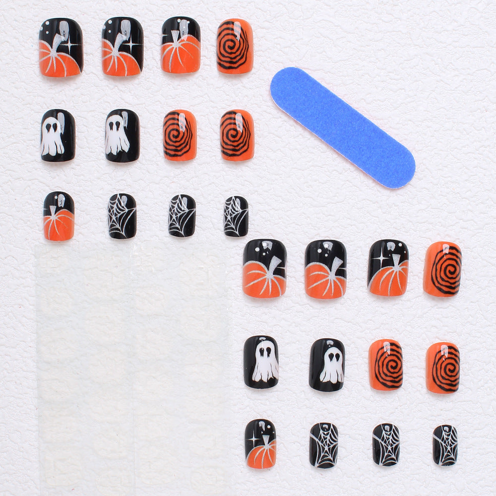 Halloween Press-On Nails | Available in Jelly, Kleber | Glue-Free Application in Minutes for Parties and Nights Out