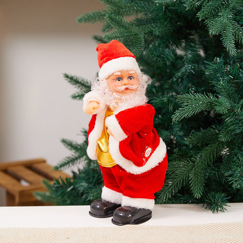 Climbing Santa Claus Figurine Christmas Decorations
