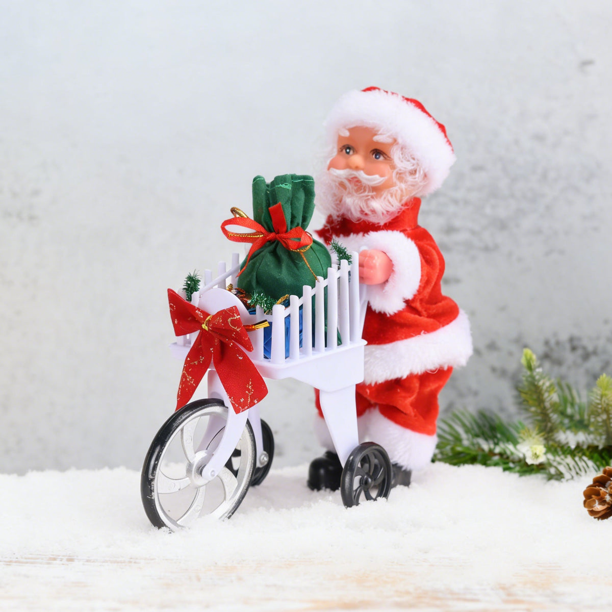 Santa Claus Figurine Christmas Decoration for Home Display