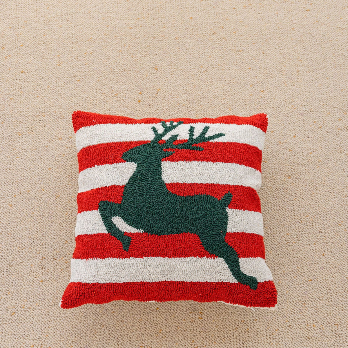 Tufted Cotton Holiday Pillows Christmas Throw Pillow Cover