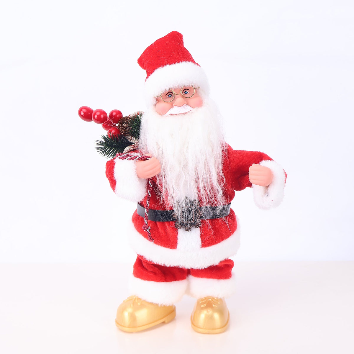 Santa Claus Figurine Christmas Decoration for Home Display