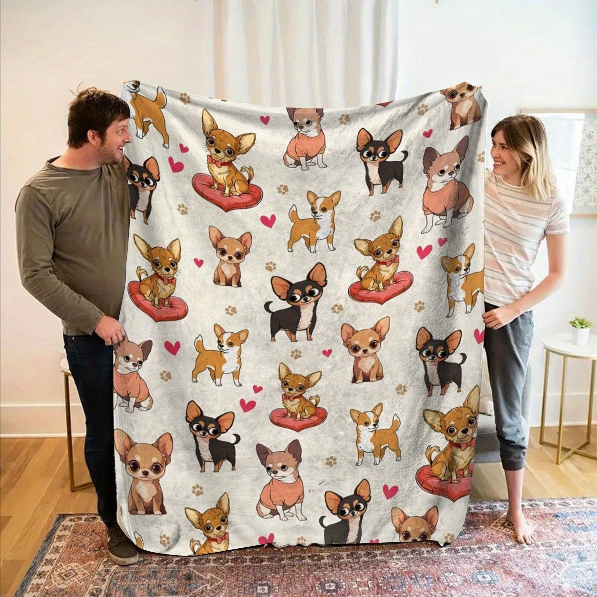 Cartoon Animal Fleece Warm Blanket for Couch and Bed | Machine Washable Throw | 29 Printed Designs