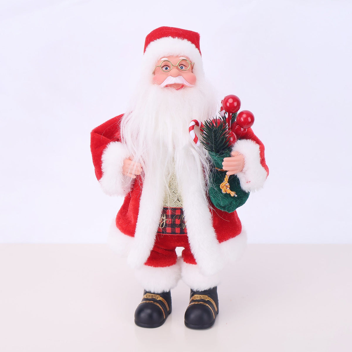 Santa Claus Figurine Christmas Decoration for Home Display