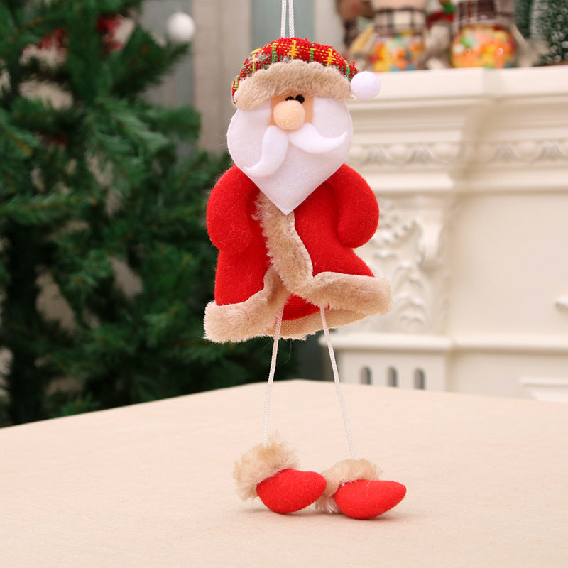 Plush Christmas Ornament Decoration with Hanging Loop