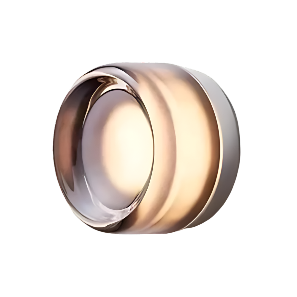 LED Aluminum Wall Light with Minimalist Design | Solid Aluminum Construction | Wall-Mounted for Living Rooms and Hallways
