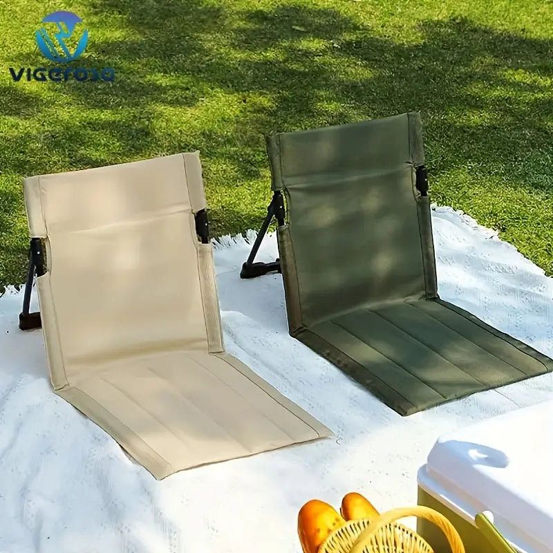 Folding Camping Chair with Lightweight Frame | Ergonomic Seat Design | Tool-Free Setup for Camping and Festivals