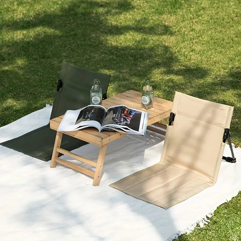 Folding Camping Chair with Lightweight Frame | Ergonomic Seat Design | Tool-Free Setup for Camping and Festivals