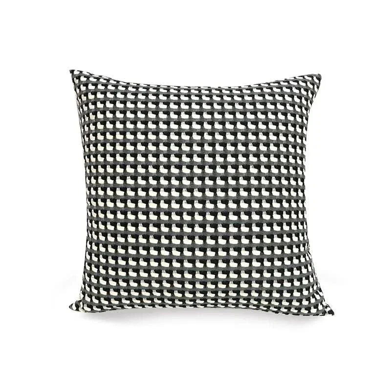 Scandinavian Throw Pillow Cover, 17.7 x 17.7 Inches | Clean Minimal Design | Nordic Style for Any Room