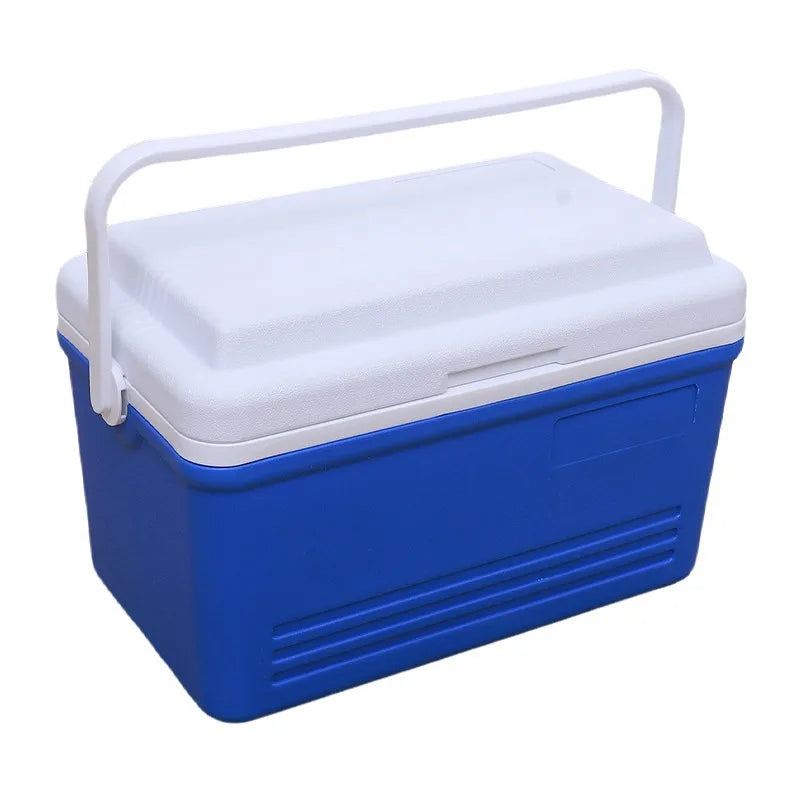 Portable Camping Cooler Box with Carry Handle | 7.9 Gallon Insulated Capacity | Keeps Food and Drinks Cold on the Go