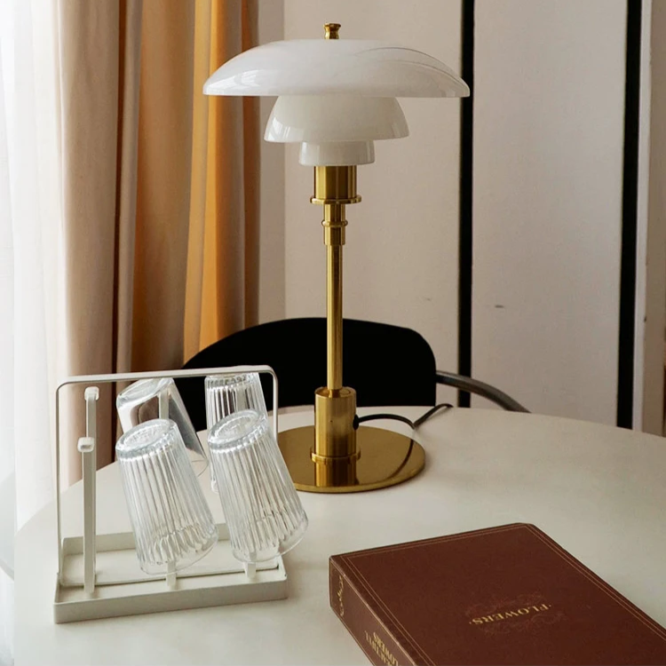 LED Table Lamp for Desk and Bedside | Compact Everyday Design | Steady Lighting for Reading and Working