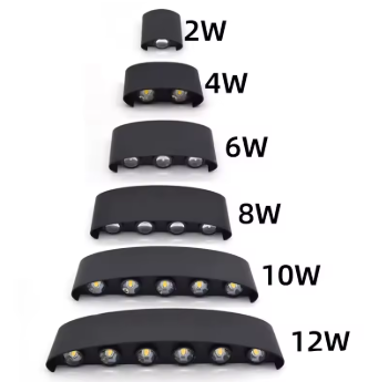 Modern Minimalist LED Wall Light | Indoor and Outdoor Use | Versatile Design for Hallways, Entrances, and Patios
