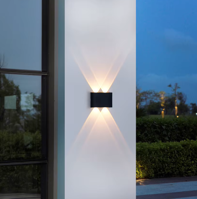 Modern Minimalist LED Wall Light | Indoor and Outdoor Use | Versatile Design for Hallways, Entrances, and Patios