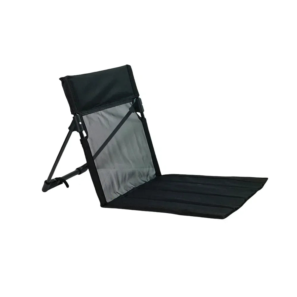 Portable Folding Floor Chair with Backrest Support