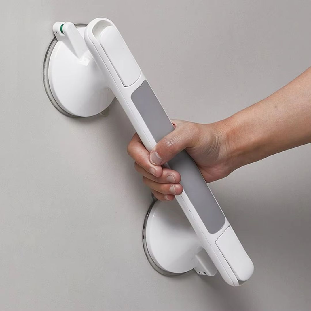 Shower Grab Bar Handle | Wall-Mounted, Fixed Installation | Stable Support for Showers and Bathtubs
