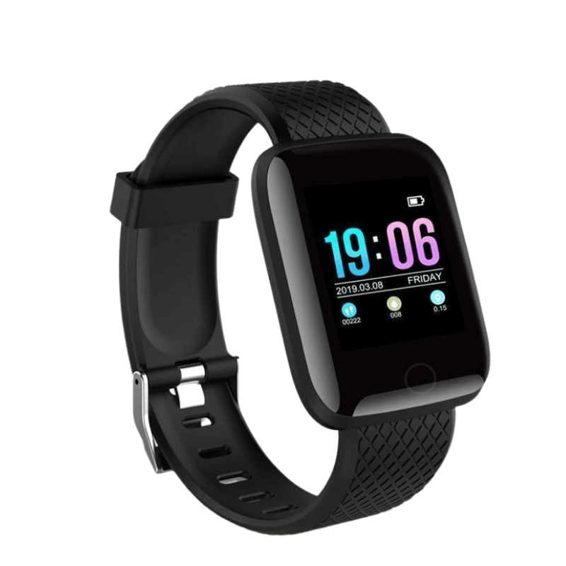 Android Smartwatch and Fitness Tracker with Heart Rate and Sleep Data | Call, Message and Sedentary Reminders | Eight Colors