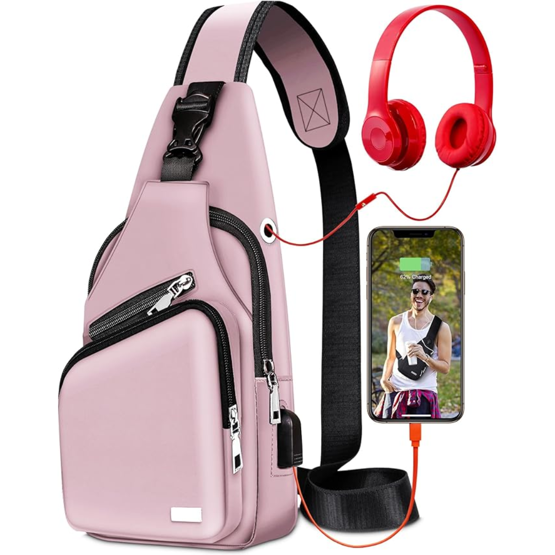 Waterproof Sling Bag with Crossbody Design | Single-Strap, Hands-Free Carry | Keeps Essentials Dry While Traveling