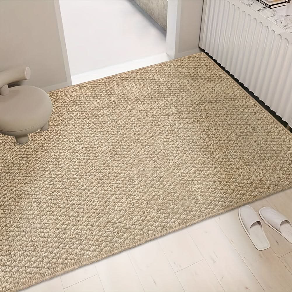Absorbent Indoor Outdoor Door Mat | Washable with Non-Slip Backing | Low-Profile Design for Front Doors and Patios
