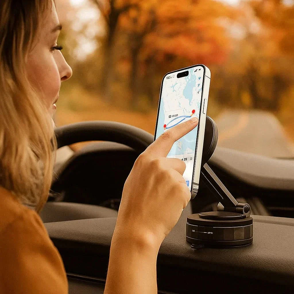 Magnetic 360 Phone Holder Suction Cup