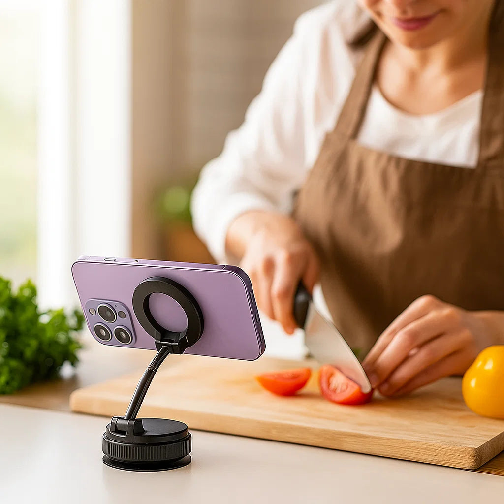 360 Vacuum Car Phone Holder