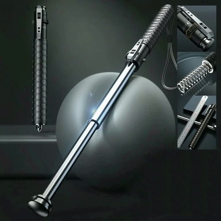 Automatic Folding Walking Stick | Quick Pop-Open Setup | Adjustable Height for Everyday Mobility Support
