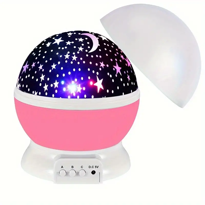 Star Projector Night Light | Available in 2 Colors | Creates a Calming Starry Sky for Bedrooms and Nurseries