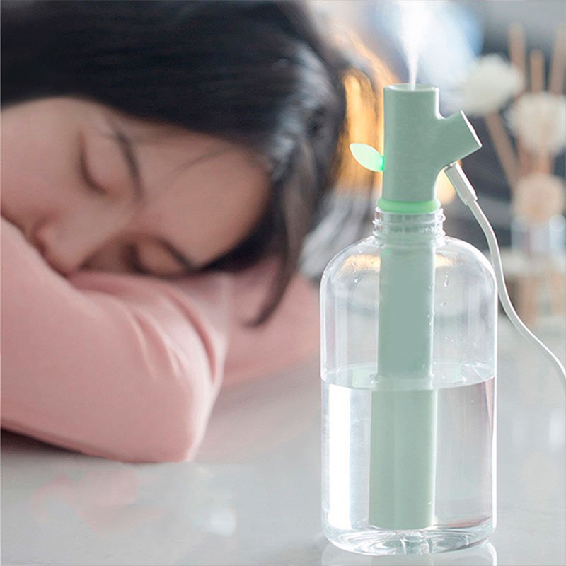 Branch-Shaped Air Humidifier | Decorative Compact Design | Adds Moisture to Bedrooms and Offices