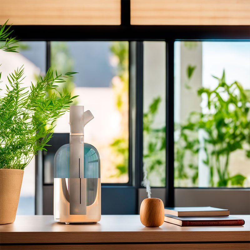 Branch-Shaped Air Humidifier | Decorative Compact Design | Adds Moisture to Bedrooms and Offices