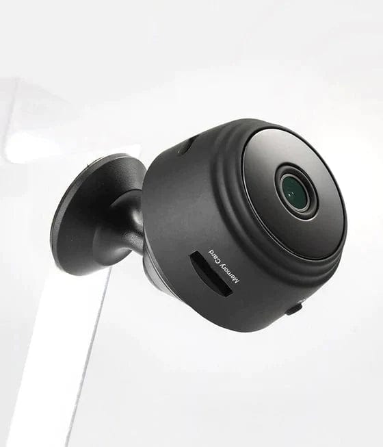 Mini WiFi Camera with a Magnetic Mount | 1080p HD Video, Infrared Night Vision and Phone App for Home or Vehicle