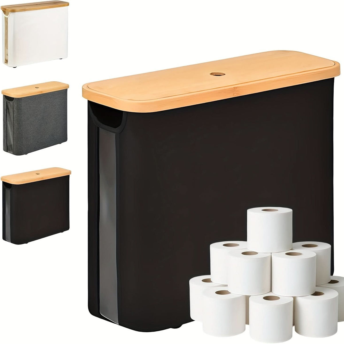 Toilet Paper Holder Storage Basket