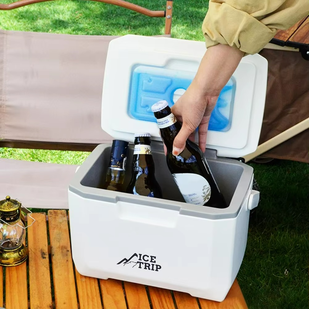 Portable Compressor Fridge Freezer with Dual Function | 1.3 Gallon Capacity | Compact Cooling for Camping and Road Trips