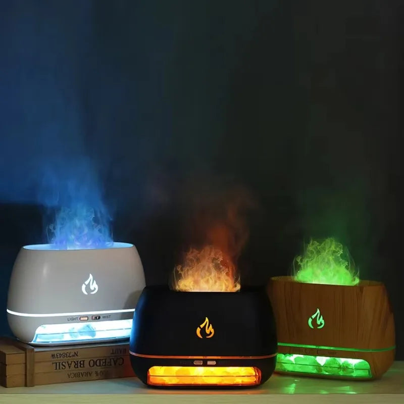 Himalayan Salt Aroma Diffuser with Ambient Light | Compact Design | Fragrance and Soft Glow for Any Room