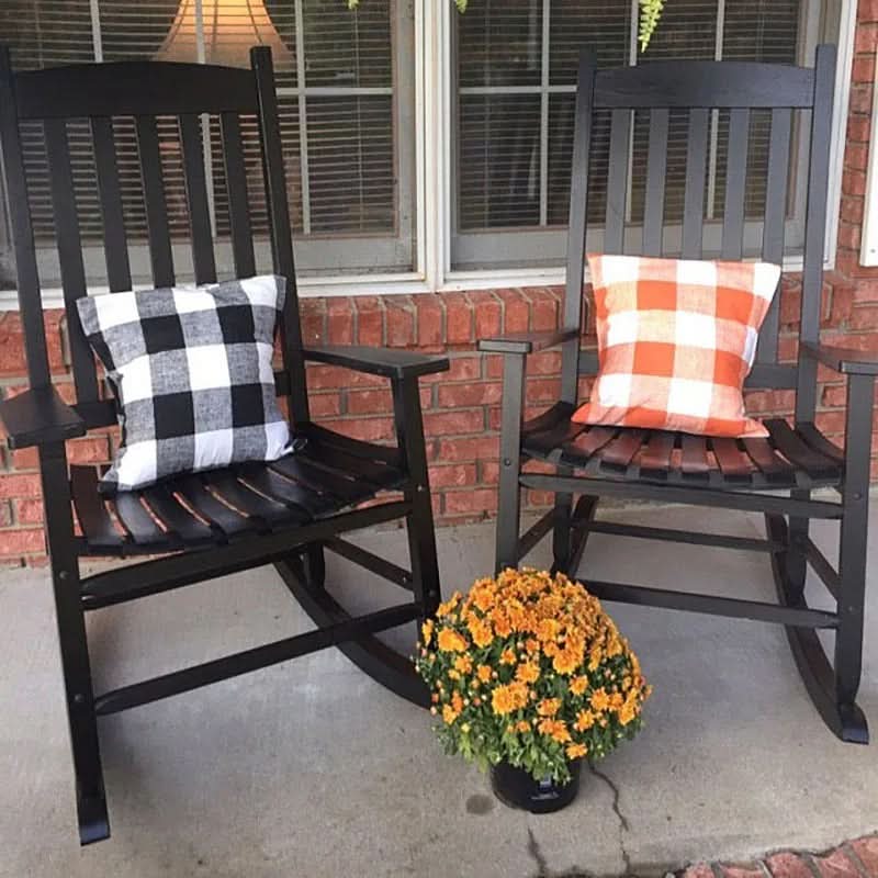 Checked Plaid Pillowcase