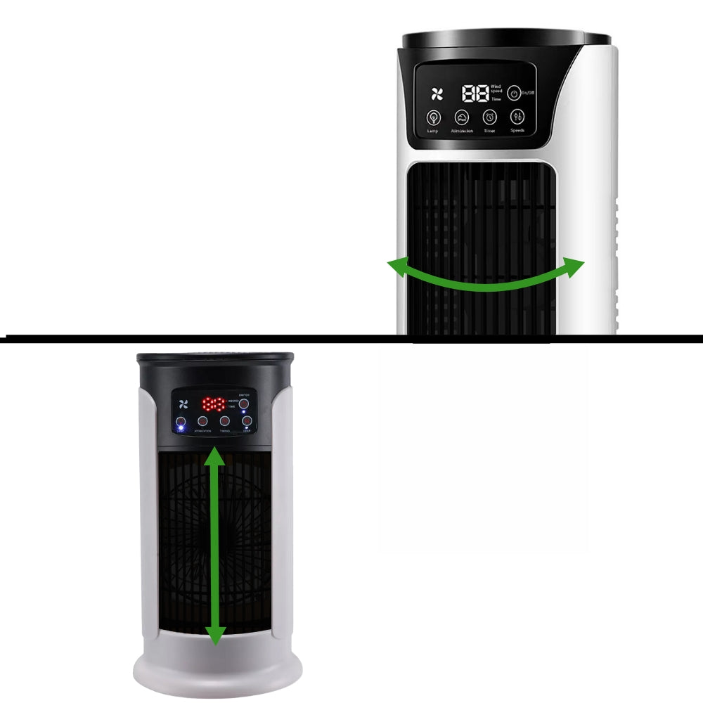 Portable Stand-Up Air Cooler | Freestanding, No Window Installation Needed | Adjustable Airflow for Any Room