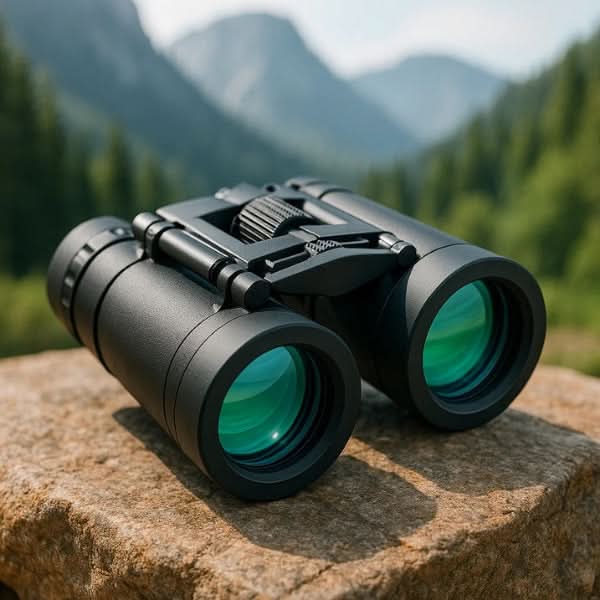 Compact 40x22 Binoculars for Long-Range Viewing | Foldable Design | For Hiking, Travel, and Outdoor Observation