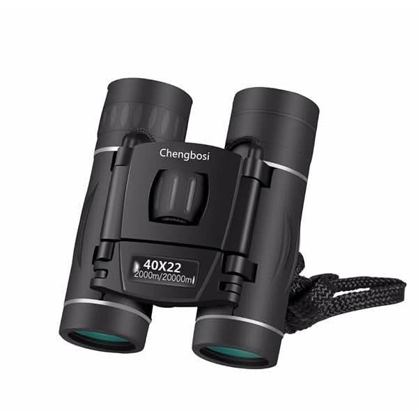 Compact 40x22 Binoculars for Long-Range Viewing | Foldable Design | For Hiking, Travel, and Outdoor Observation